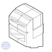 FRIGIDAIRE REFRIGERATOR AIR DUCT 5304504447 - Main view showing efficient air circulation for FRIGIDAIRE XYZ model