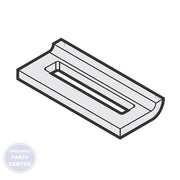 FRIGIDAIRE REFRIGERATOR AIR DUCT GASKET 241928201 - Main view showing airtight seal for various WCI models