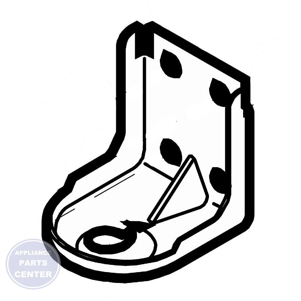 FRIGIDAIRE REFRIGERATOR ANTI-TIP BRACKET 241778702 - Main view showing secure stability for FRIGIDAIRE models