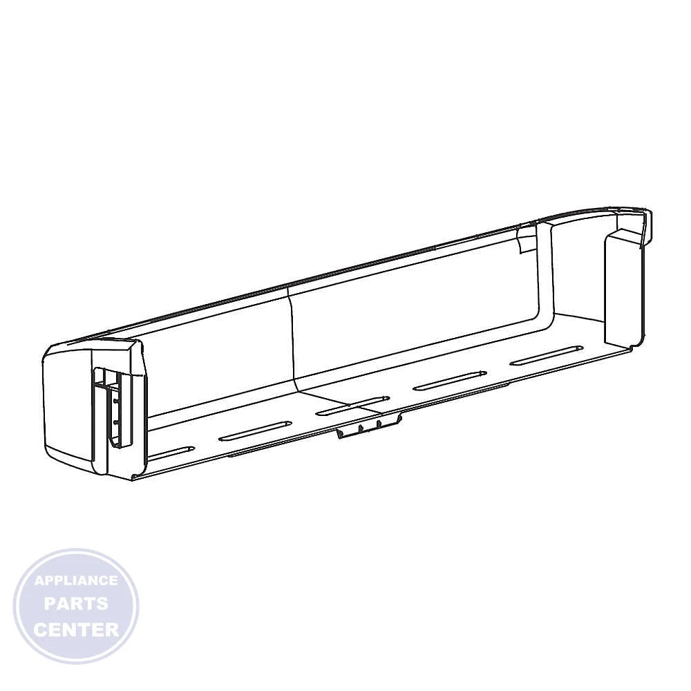 FRIGIDAIRE REFRIGERATOR BIN 5304521519 - Main view showing durable design for FRIGIDAIRE models