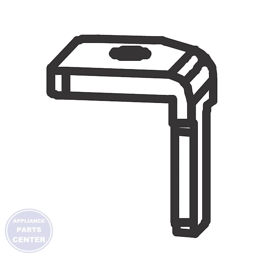 FRIGIDAIRE REFRIGERATOR BRACKET 5304518484 - Main view showing heavy-duty support for specific models