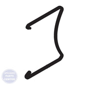 FRIGIDAIRE REFRIGERATOR CLAMP 241544101 - Main view showing sturdy construction for FRIGIDAIRE Model A and Model B