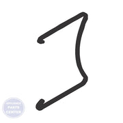 FRIGIDAIRE REFRIGERATOR CLAMP 241650901 - Main view showing secure seal for WCI models