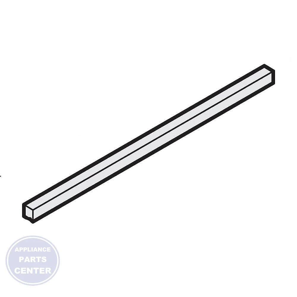 FRIGIDAIRE REFRIGERATOR COIL COVER SEAL 218249808 - Main view showing tight fit for specific models