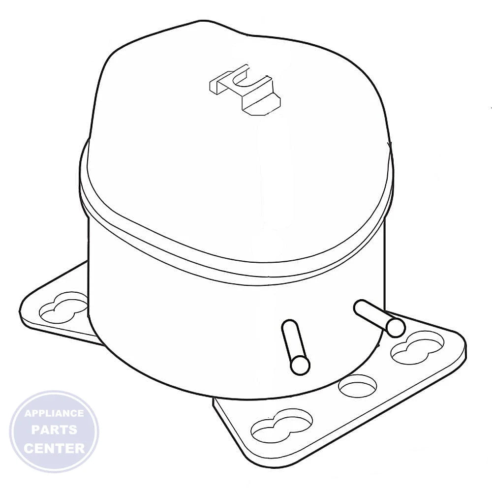 FRIGIDAIRE REFRIGERATOR COMPRESSOR 5304510816 - Main view showing efficient cooling for WCI Freezer