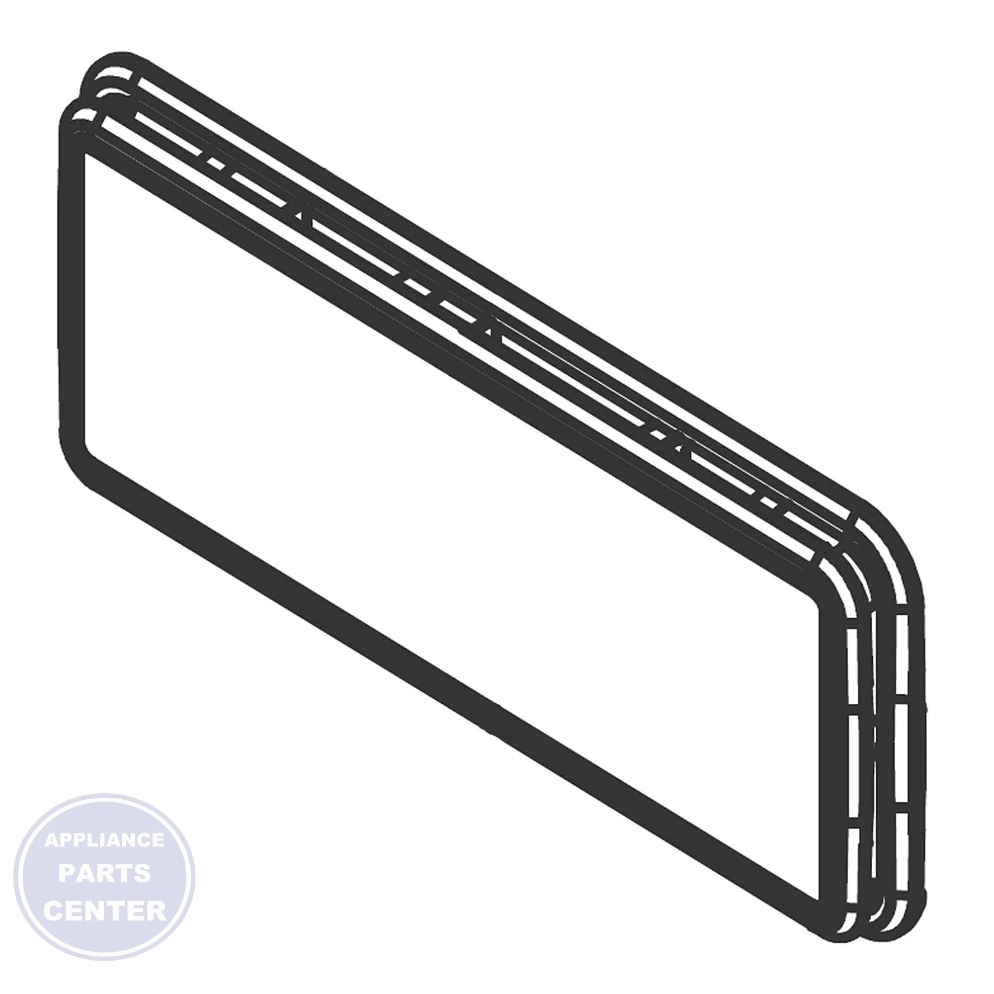 FRIGIDAIRE REFRIGERATOR COVER ASSEMBLY 5304529542 - Main view showing insulation for specific models