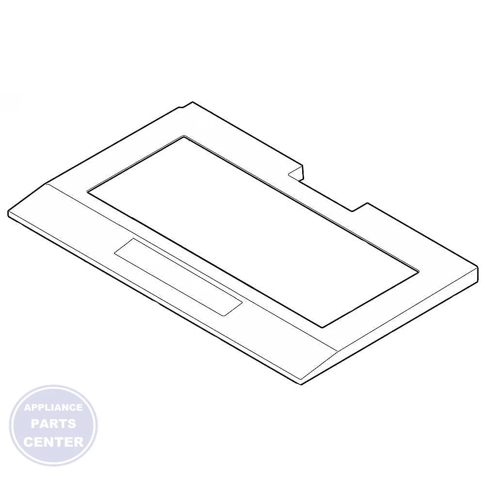 FRIGIDAIRE REFRIGERATOR DELI COVER FRAME 241803303 - Main view showing secure deli item storage for FRIGIDAIRE models