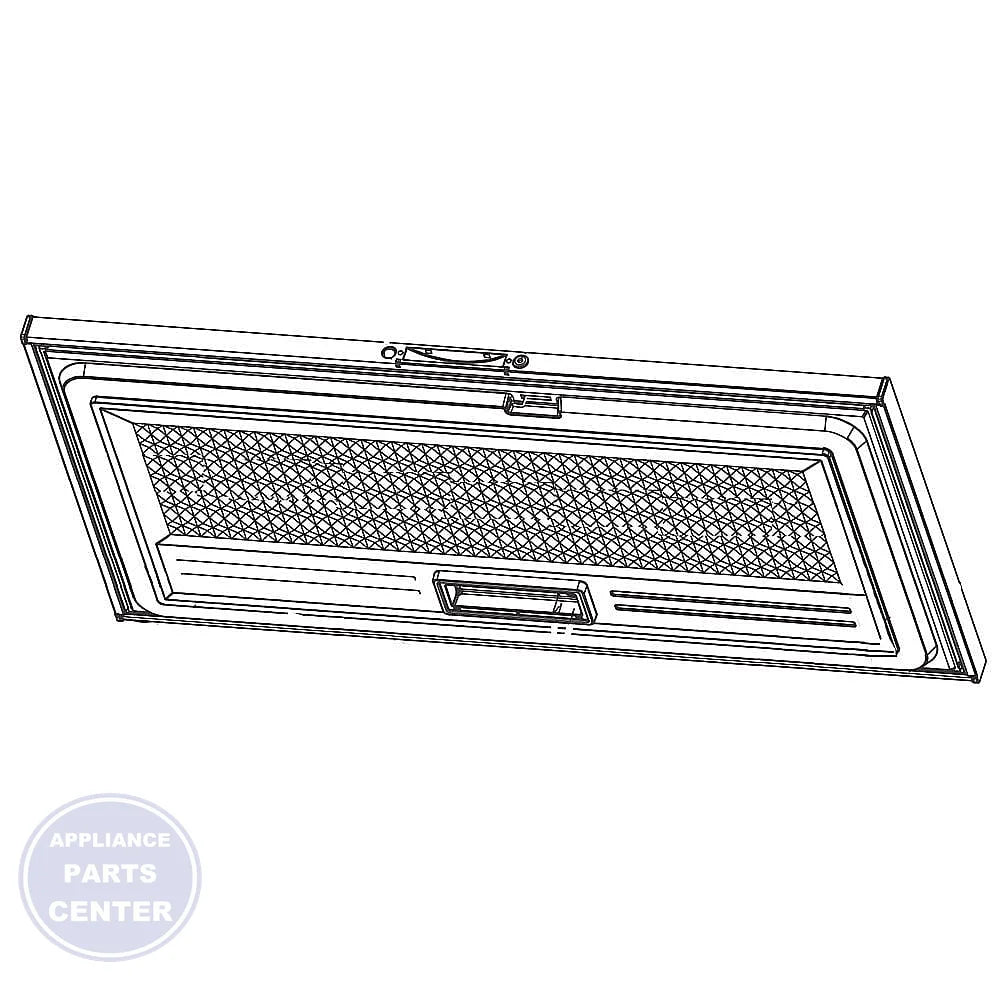 FRIGIDAIRE REFRIGERATOR DOOR ASSEMBLY 5304512841 - Main view showing sturdy construction for WCI Freezer models