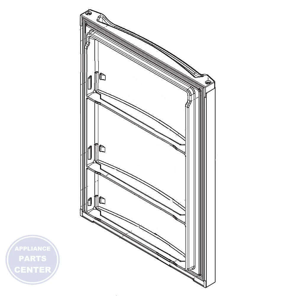 FRIGIDAIRE REFRIGERATOR DOOR ASSEMBLY 5304520518 - Main view showing sleek design for WCI models