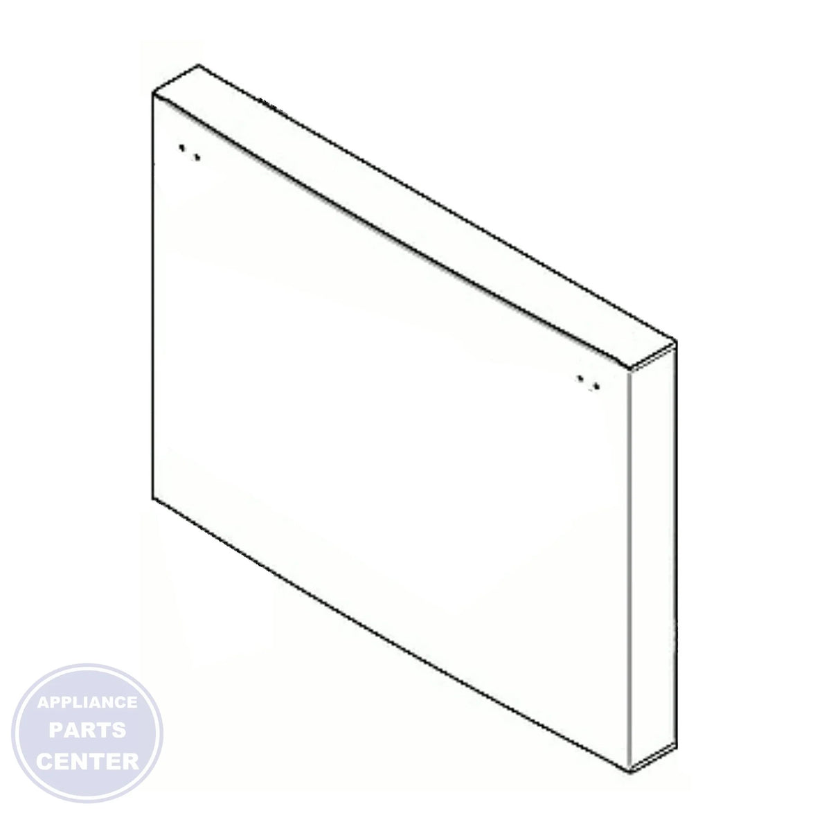 FRIGIDAIRE REFRIGERATOR DRAWER PANEL 5304530833 - Main view showing smooth operation for Frigidaire models