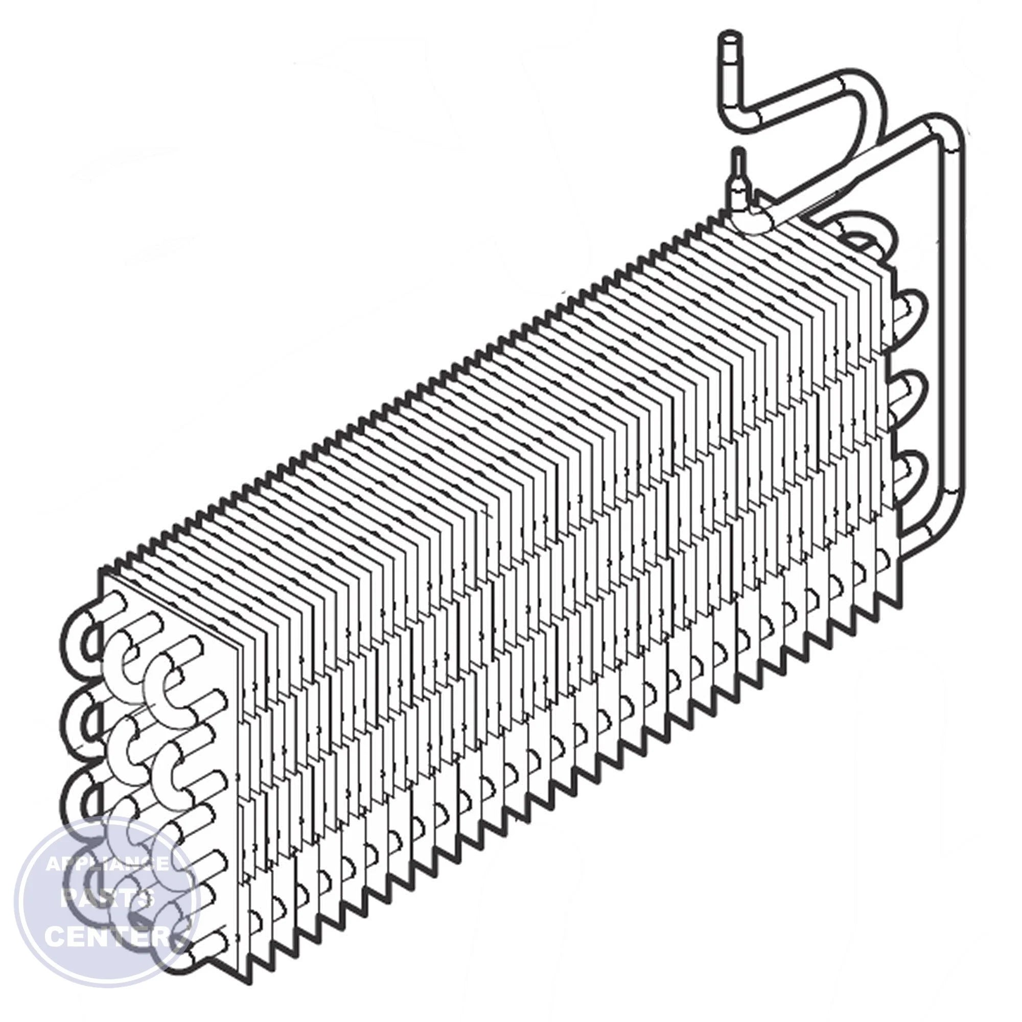 FRIGIDAIRE REFRIGERATOR EVAPORATOR 5304532111 - Main view showing efficient cooling for specific WCI models
