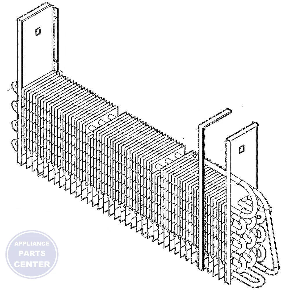 FRIGIDAIRE REFRIGERATOR EVAPORATOR KIT 5303918569 - Main view showing high-capacity cooling for WCI models