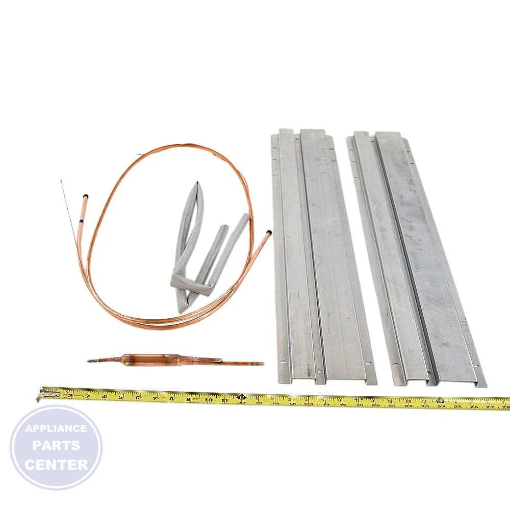 FRIGIDAIRE REFRIGERATOR HEAT EXCHANGER KIT 5303918327 - Side view with durable construction specs