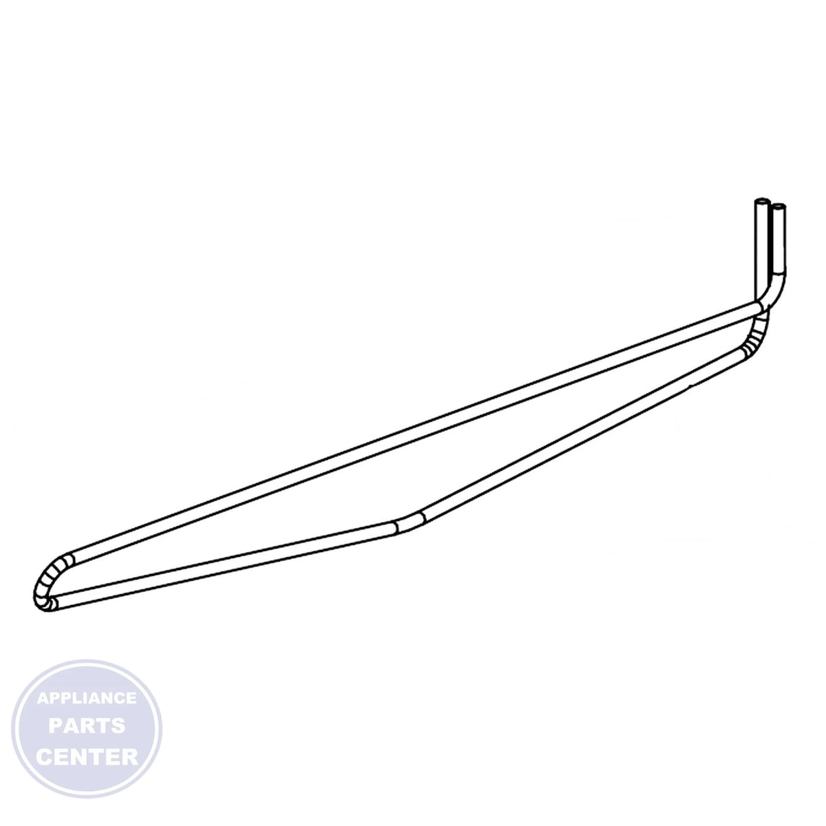 FRIGIDAIRE REFRIGERATOR HEATER 5304523666 - Main view showing frost prevention for FRIGIDAIRE models