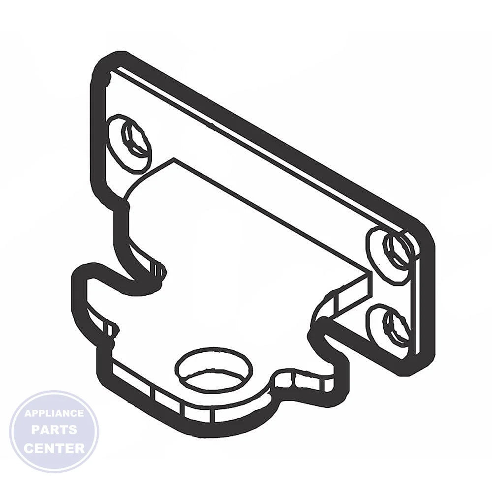 FRIGIDAIRE REFRIGERATOR HINGE 5304522099 - Main view showing smooth door operation for FRIGIDAIRE models