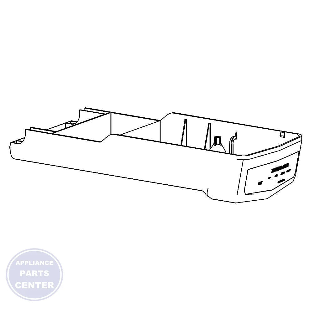 FRIGIDAIRE REFRIGERATOR HOUSING 5304518509 - Main view showing sturdy panel for FRIGIDAIRE models