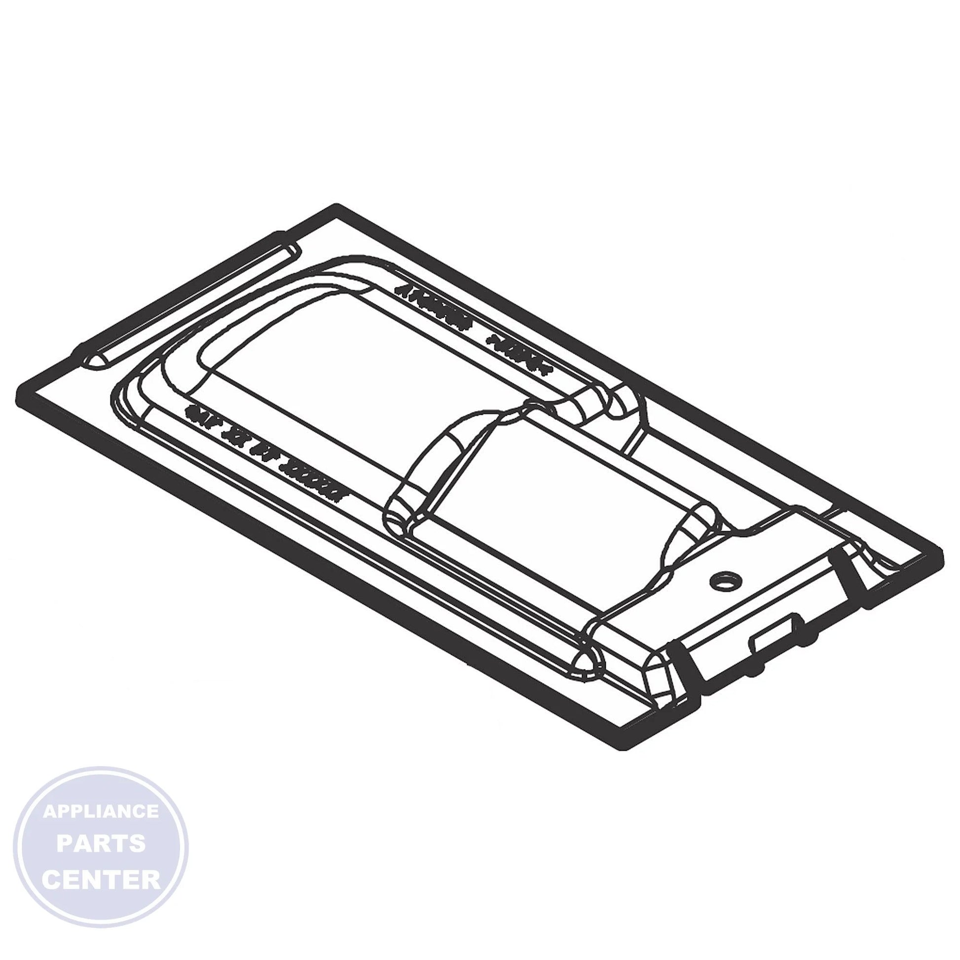 FRIGIDAIRE REFRIGERATOR HOUSING 5304526001 - Main view showing sturdy construction for FRIGIDAIRE models