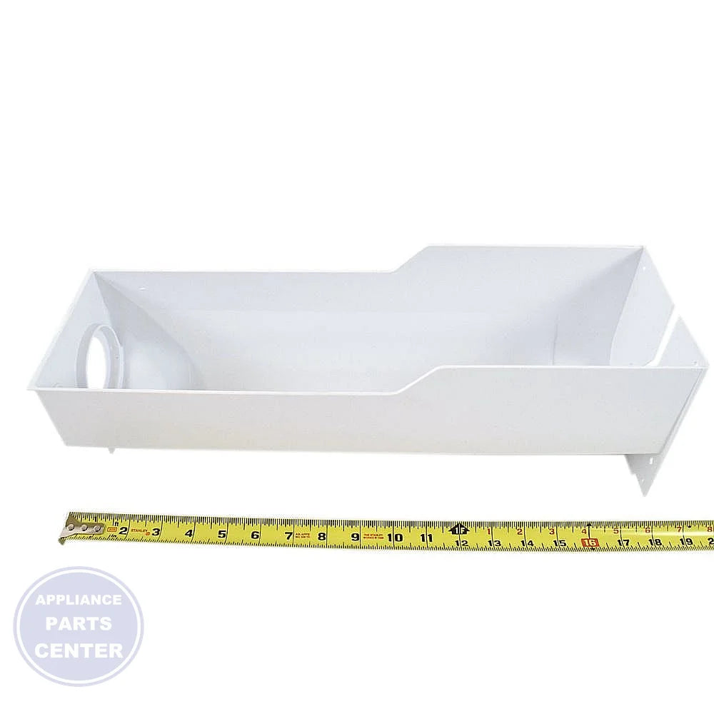FRIGIDAIRE REFRIGERATOR ICE CONTAINER 242093101 - Side view with 10 inches height