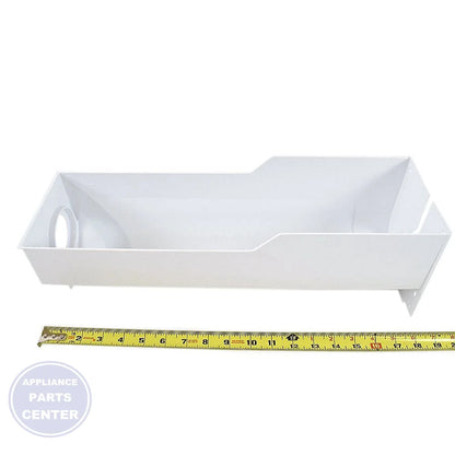 FRIGIDAIRE REFRIGERATOR ICE CONTAINER 242093101 - Side view with 10 inches height
