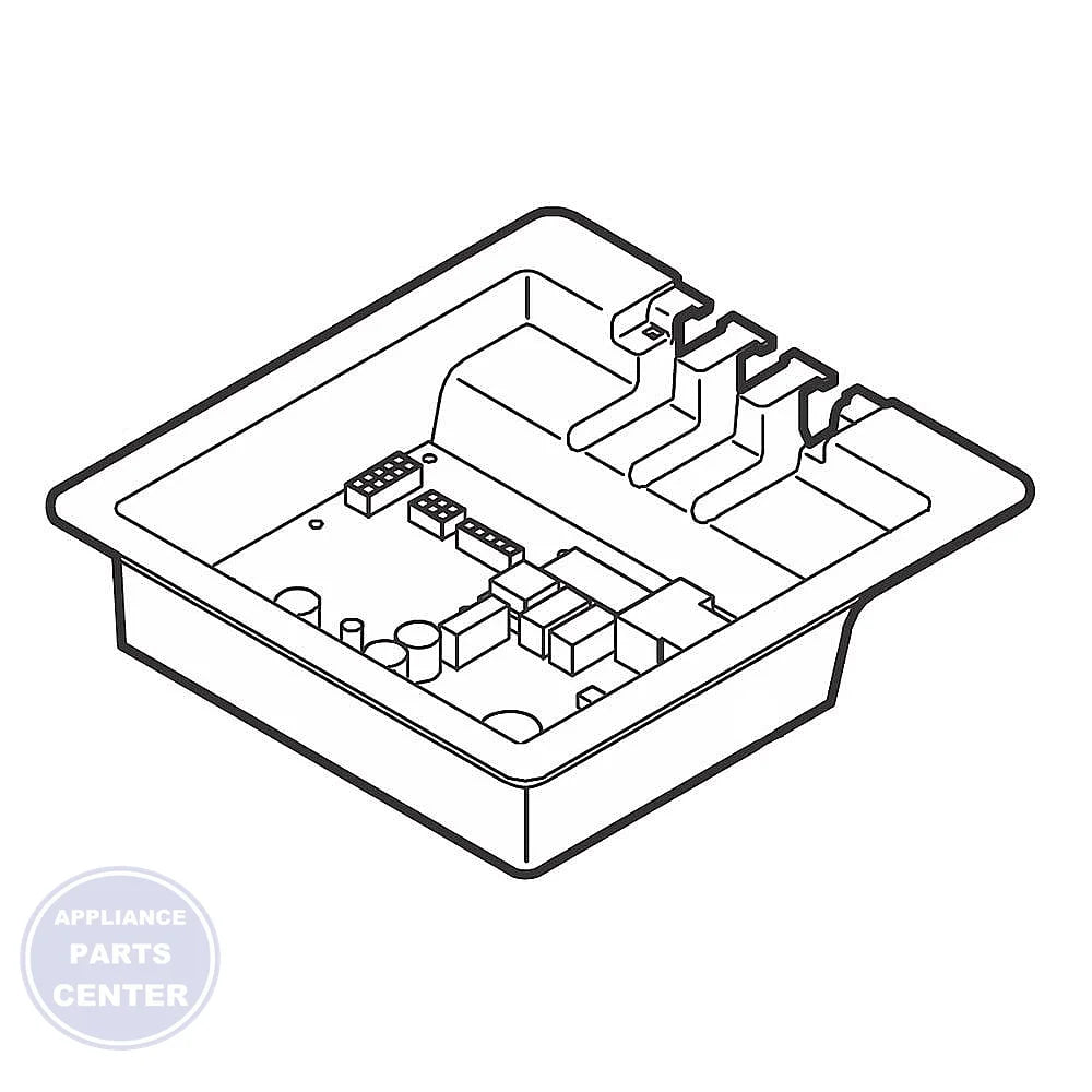 FRIGIDAIRE REFRIGERATOR MAIN POWER BOARD 5304521260 - Main view showing power distribution for FRIGIDAIRE models