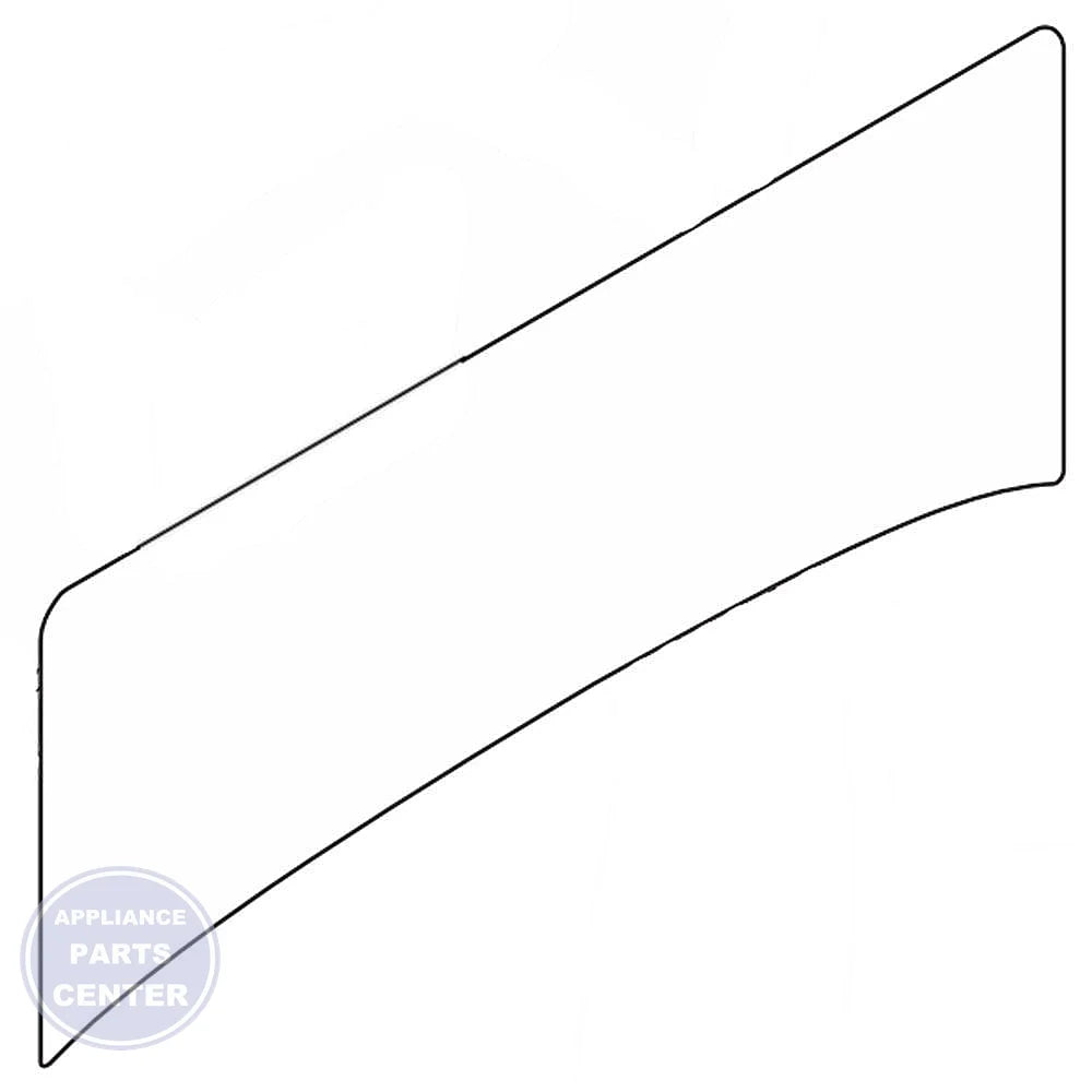 FRIGIDAIRE REFRIGERATOR MODULE COVER LABEL 240570236 - Main view showing precise identification for FRIGIDAIRE models