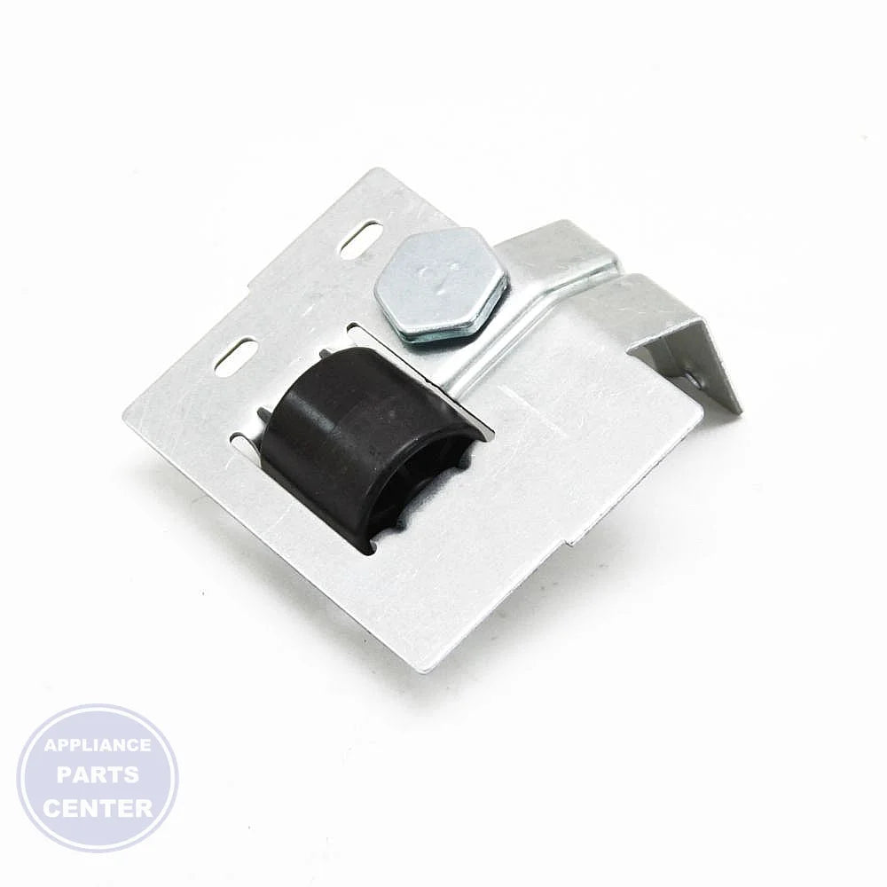FRIGIDAIRE REFRIGERATOR ROLLER ASSEMBLY 241889002 - Main view showing sturdy support for Frigidaire models