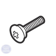 FRIGIDAIRE REFRIGERATOR SCREW 5304456676 - Main view showing secure fit for FRIGIDAIRE and specific WCI models