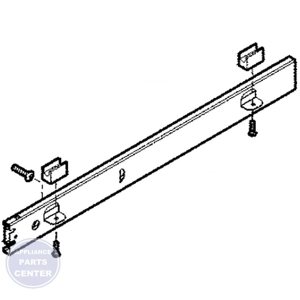 FRIGIDAIRE REFRIGERATOR SLIDE ASSEMBLY 241894230 - Main view showing sturdy design for WCI models