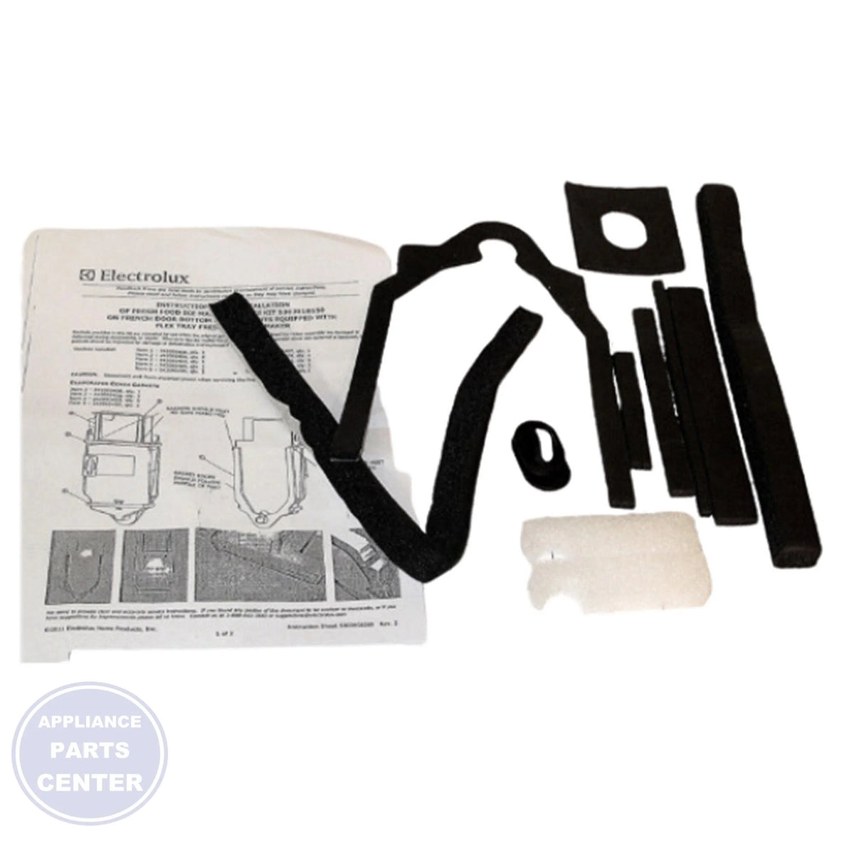 FRIGIDAIRE Water Fill Chute Kit 5303918571 - Main view showing efficient water flow for FRIGIDAIRE and WCI models