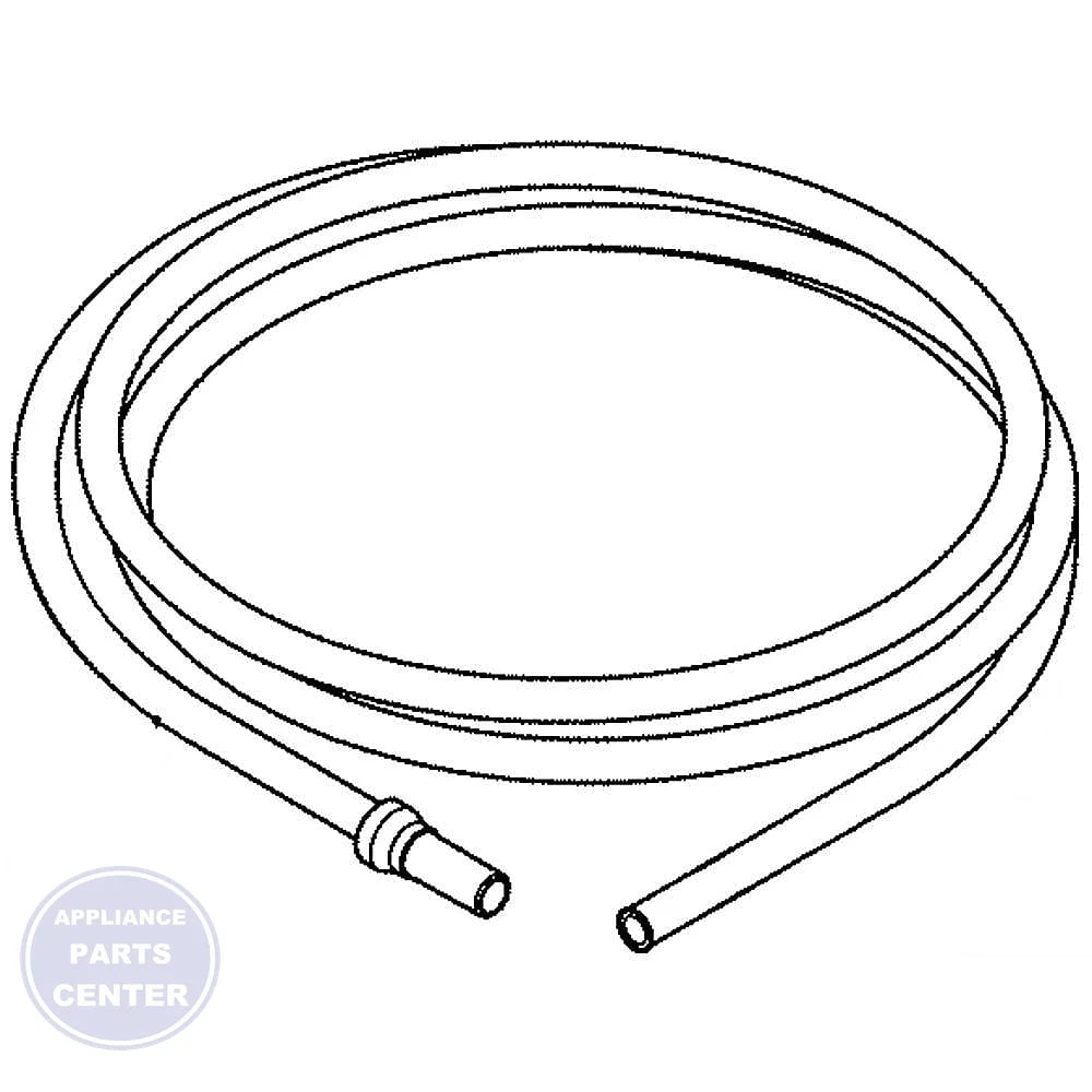 FRIGIDAIRE REFRIGERATOR WATER TUBE 241965910 - Main view showing water flow for specific models