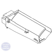FRIGIDAIRE SUPPORT ASSEMBLY 136601700 - Main view showing heavy load support for WCI Dryers