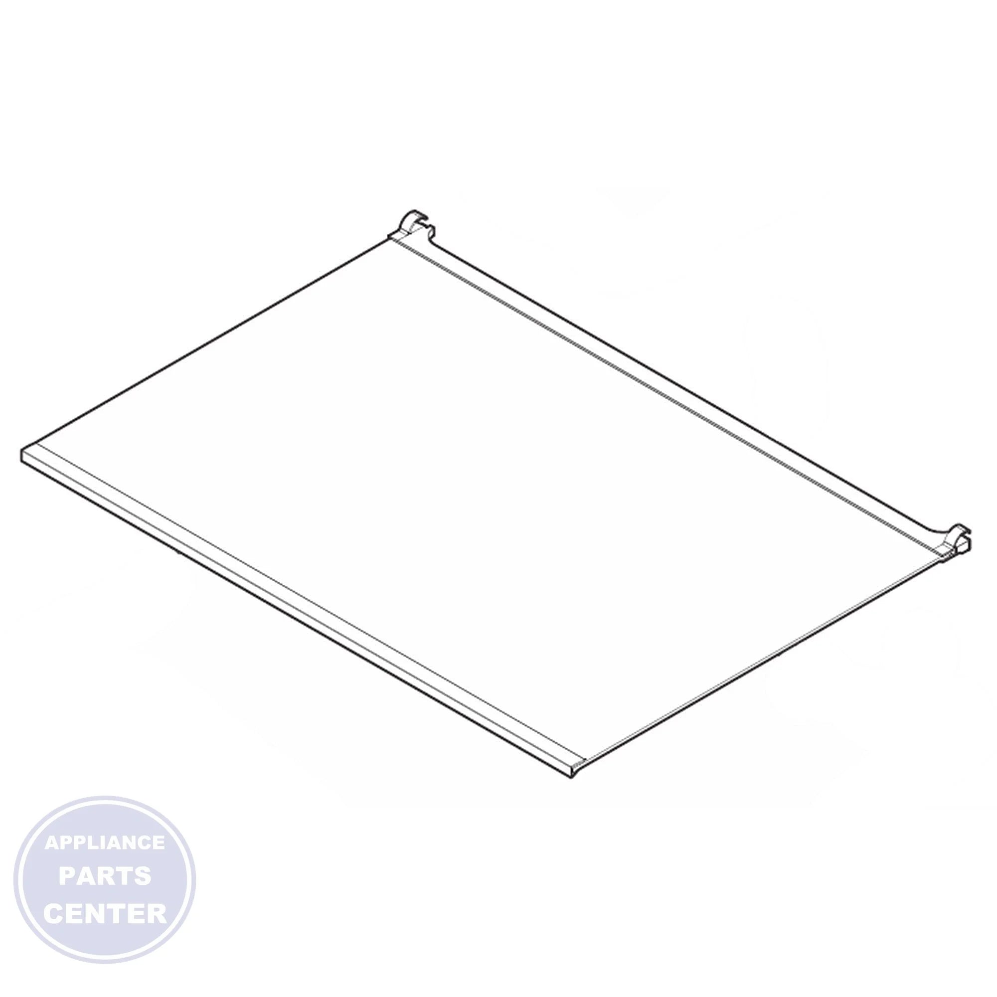 FRIGIDAIRE U20 SHELF GLASS 5304534975 - Main view showing sturdy support for WCI Freezers