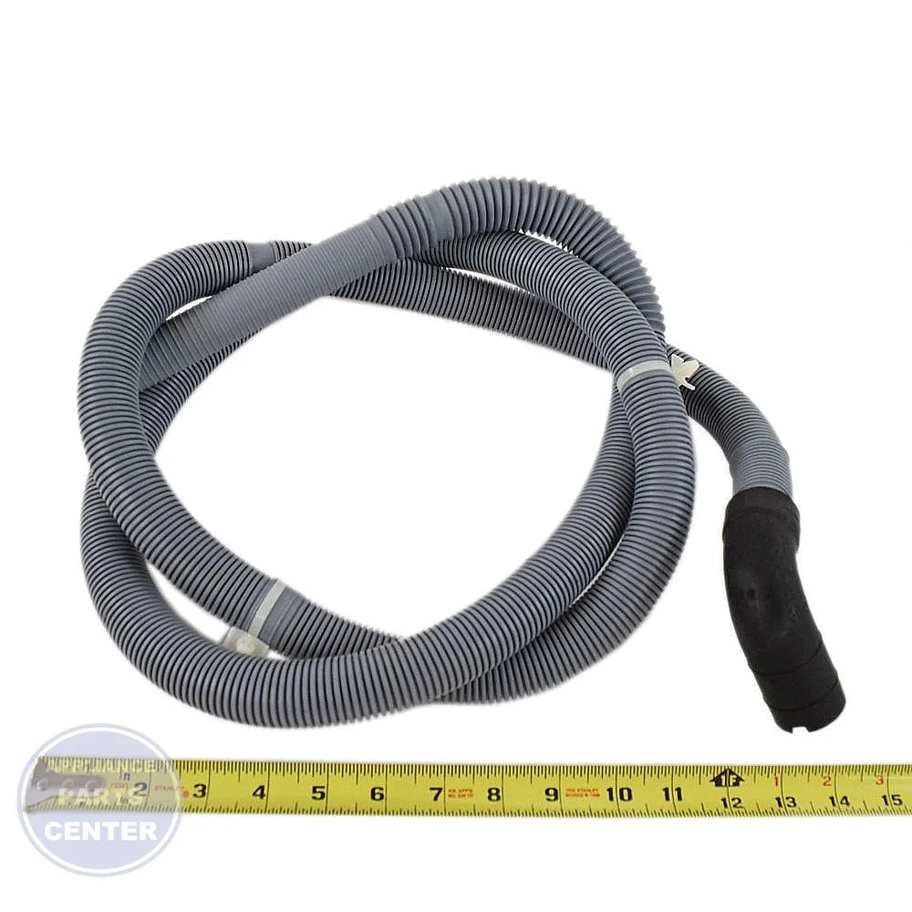 FRIGIDAIRE WASHER DRAIN HOSE 5304515738 - Side view with 10 lbs/min flow capacity