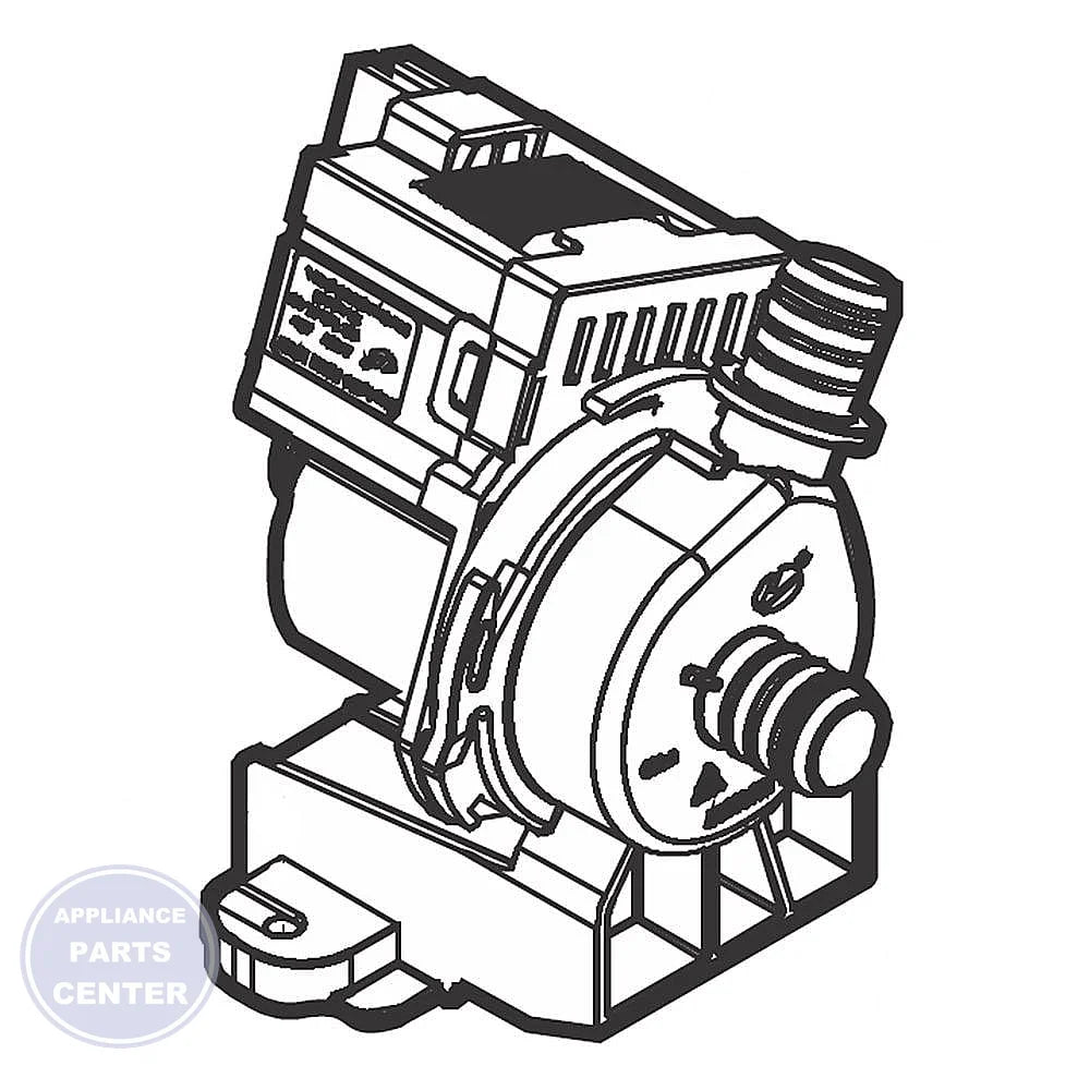 FRIGIDAIRE WASHER PUMP ASSEMBLY 5304514769 - Main view showing efficient water drainage for FRIGIDAIRE and WCI models