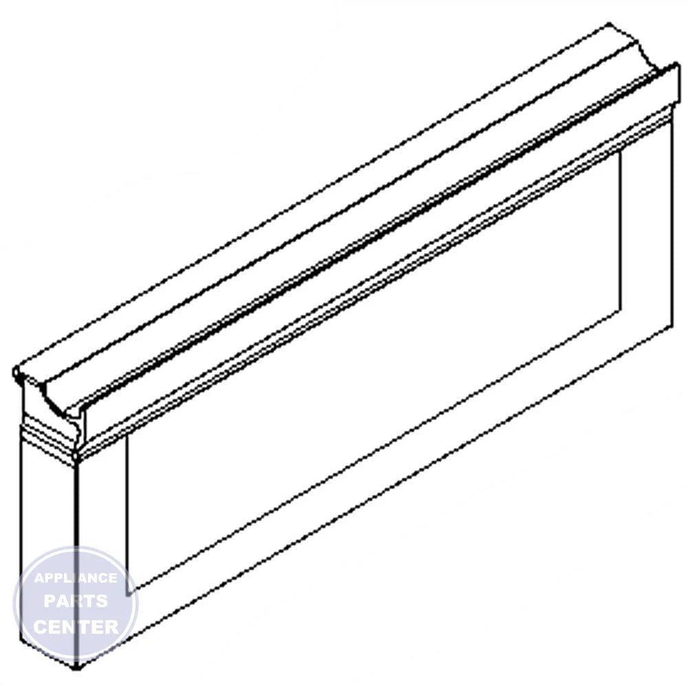 WPL FRONT-PAN W10529563 - Main view showing sturdy design for Whirlpool and Maytag models
