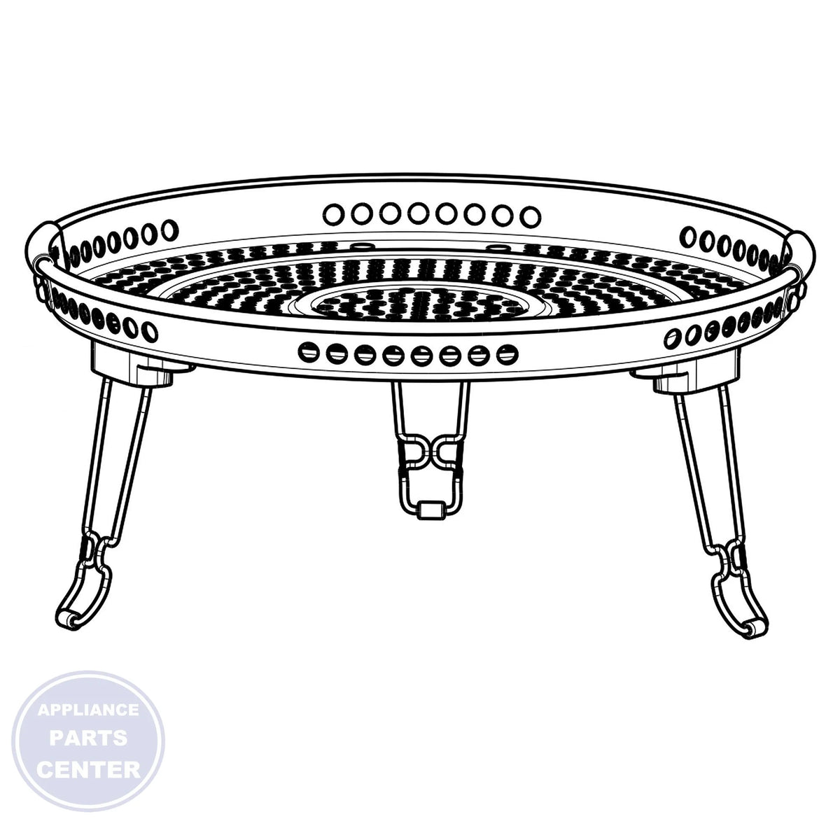 WPL FRY-BASKET W11646743 - Main view showing high-capacity design for compatible models