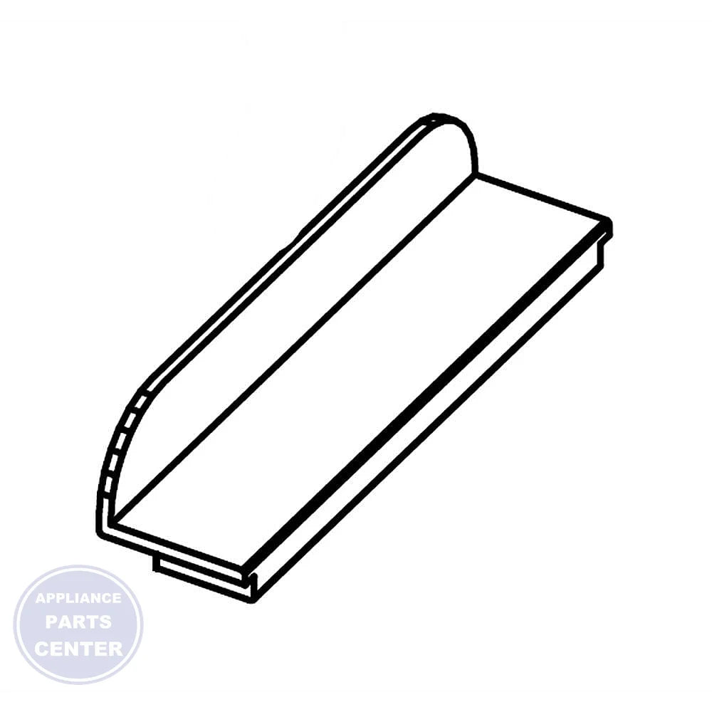 SAM Refrigerator GASKET-FRENCH UPP;AW4,SI,BLACK - Main view showing tight seal for AW4 and SI models