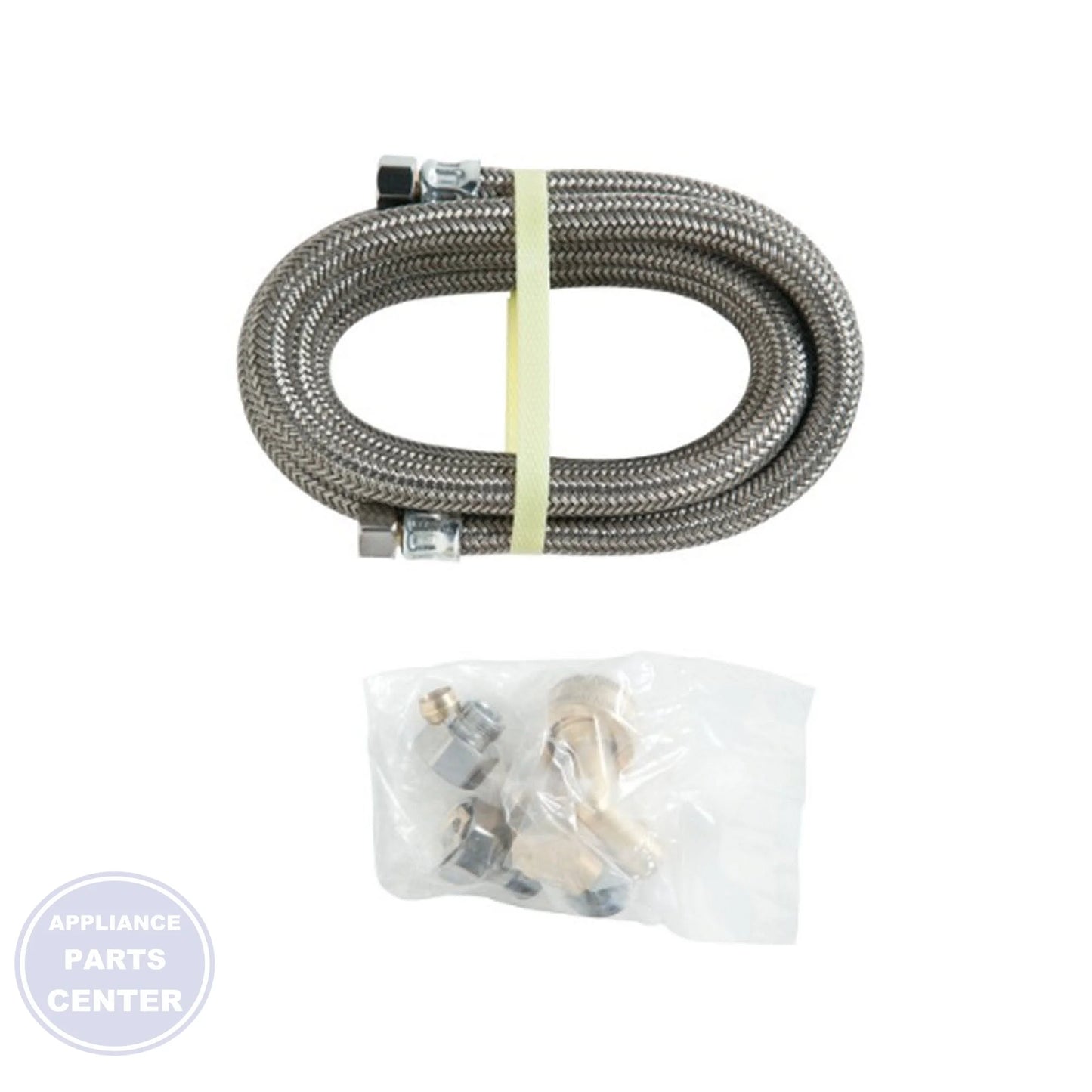 GE 12' BRAIDED DISHWASHER CONNECTION KIT WX28X327 - Main view showing braided design for GEN series