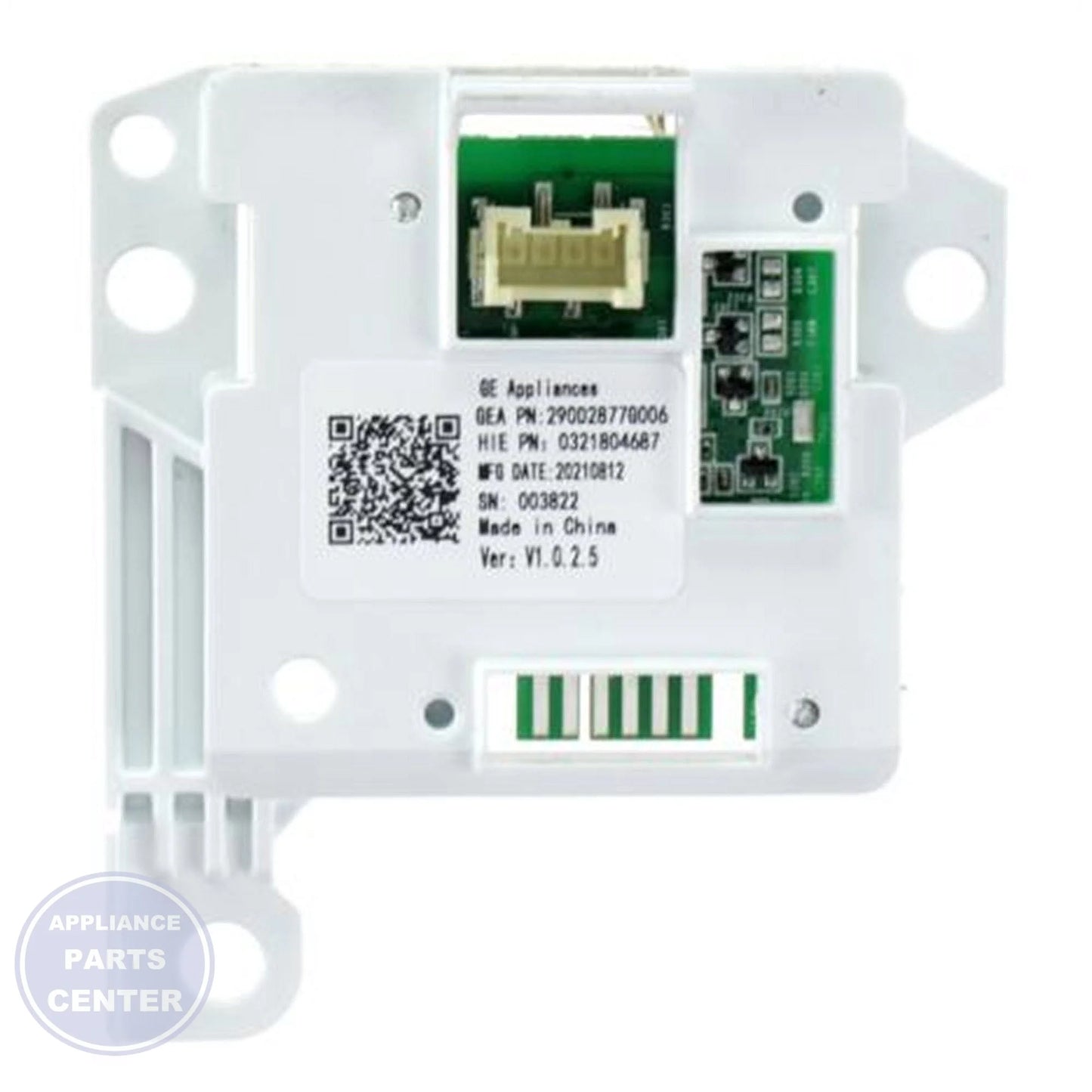 GE ACCELEROMETER WH03X32138 - Main view showing sensor & thermistor for GEN Washing Machine