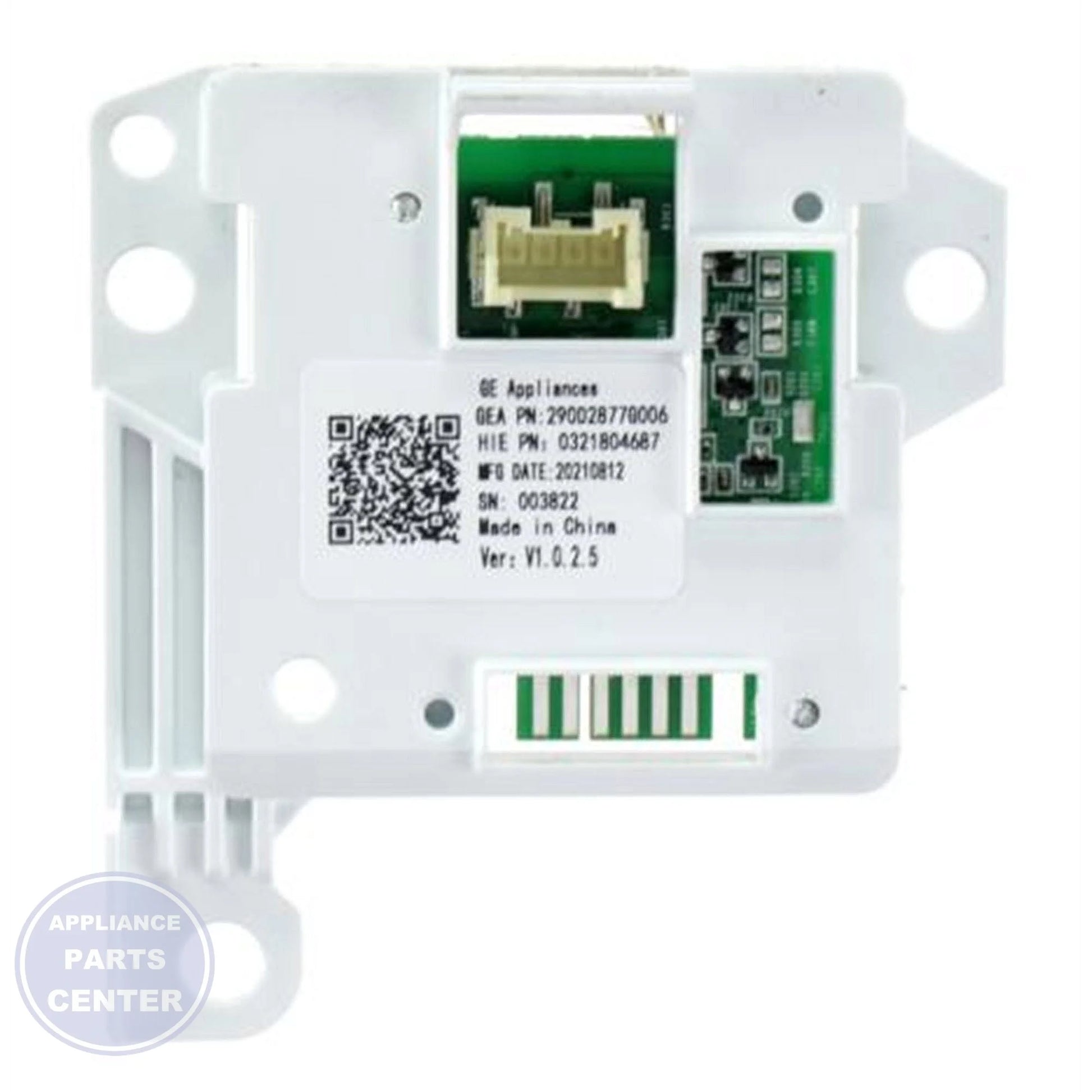 GE ACCELEROMETER WH03X32138 - Main view showing sensor & thermistor for GEN Washing Machine
