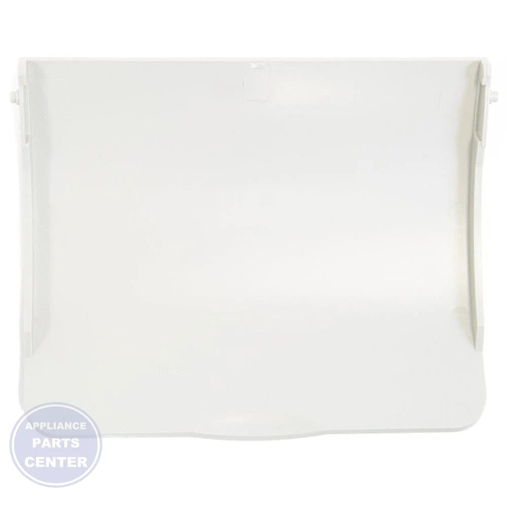 GE AIR CONDITIONER CONTROL COVER WITH LOGO WP71X10033 - Side view with precise measurements