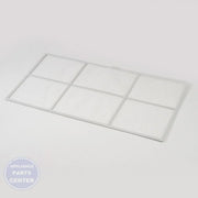 GE AIR CONDITIONER FILTER ASSEMBLY WJ71X10671 - Main view showing high filtration capacity for GEN Model XYZ