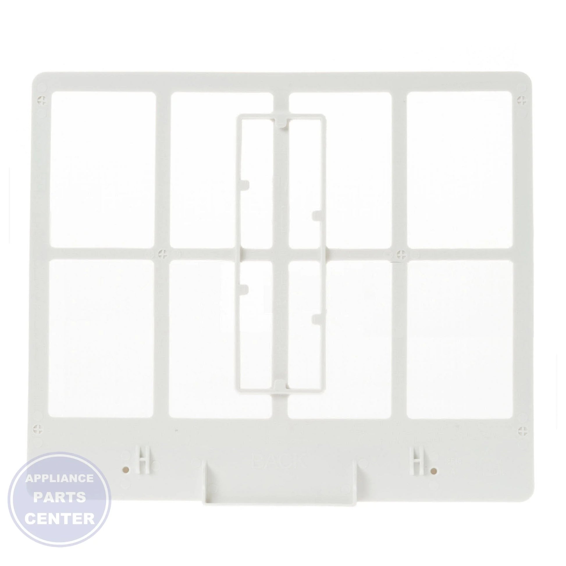 GE AIR CONDITIONER FILTER ASSEMBLY WK85X21720 - Detailed view of filtration technology