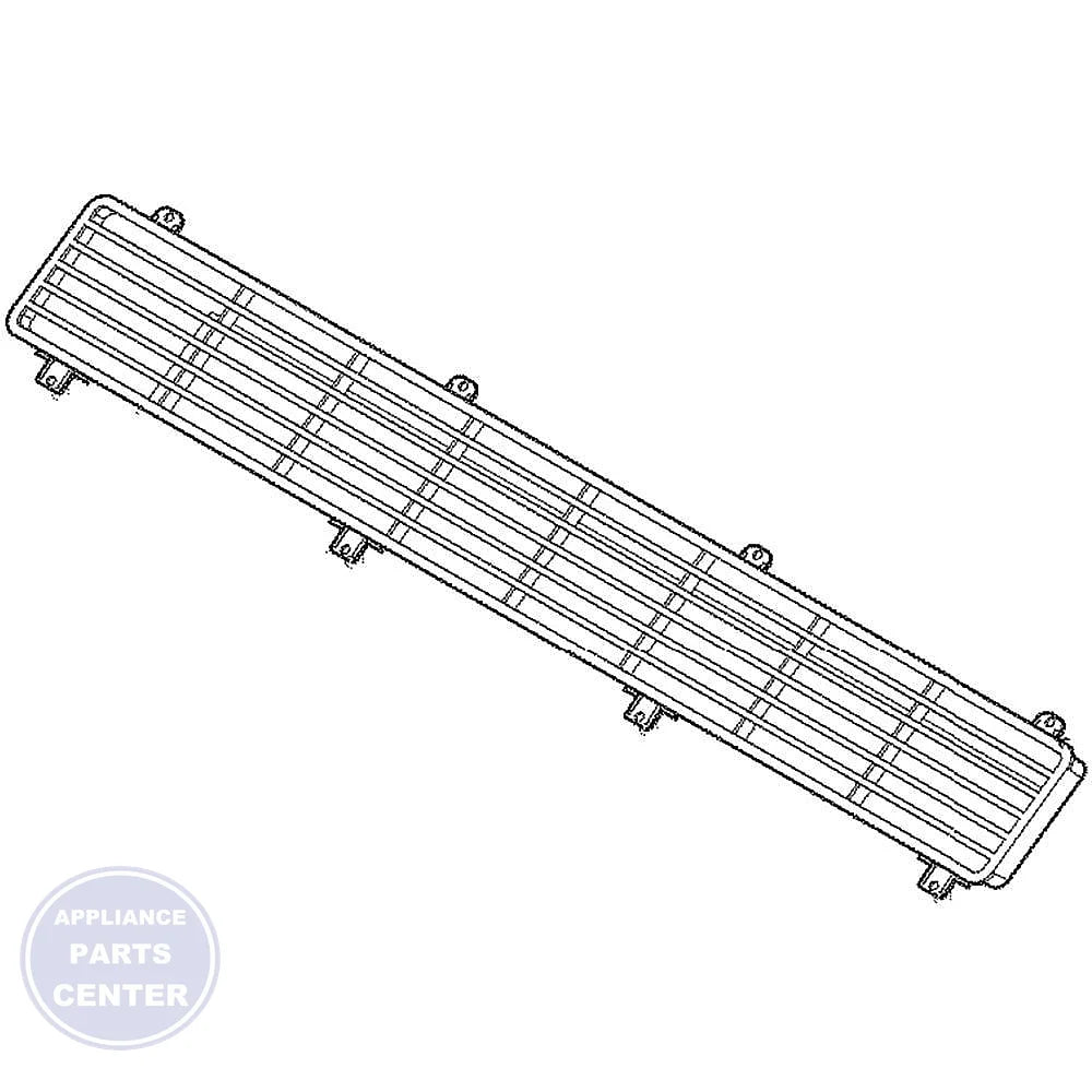 GE AIR CONDITIONER LOUVER OUTLET WP71X20866 - Main view showing efficient airflow control for GEN models