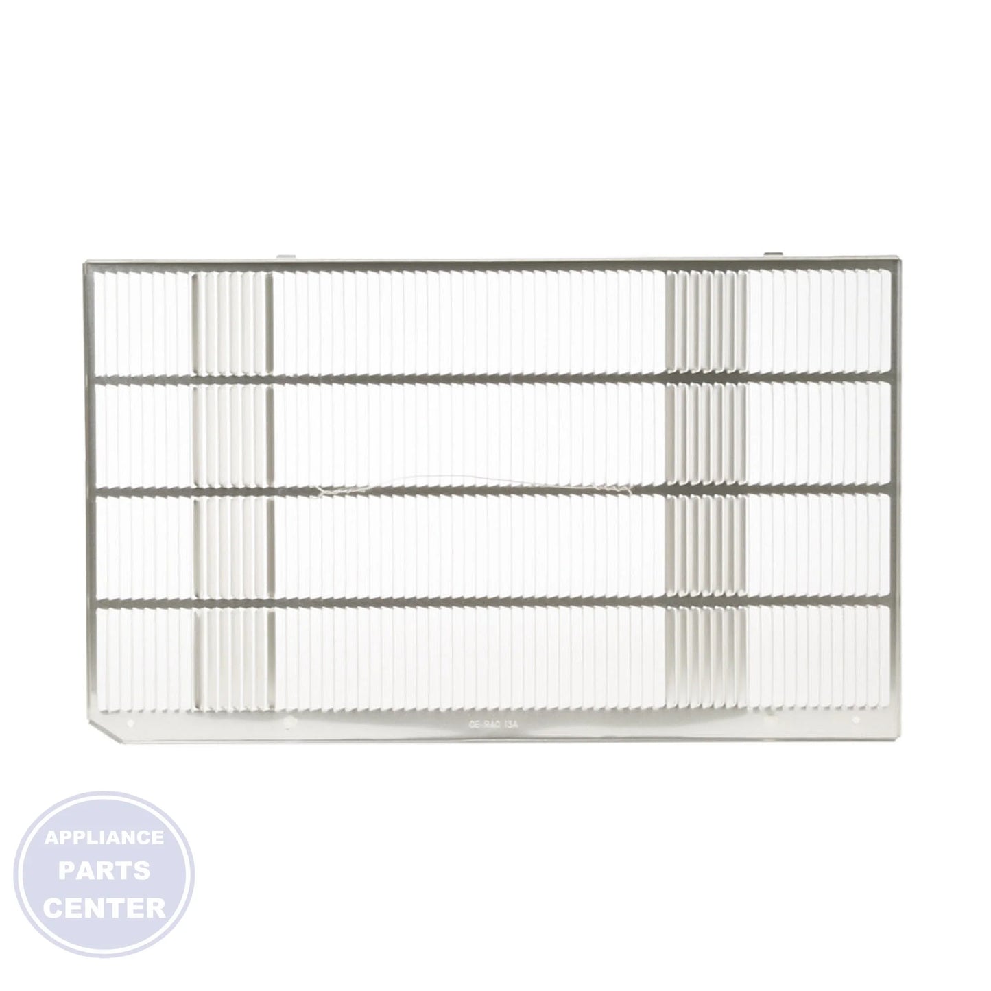 GE ALUMINUM EXTERIOR GRILLE RAG13A - Detailed view of weather-resistant features