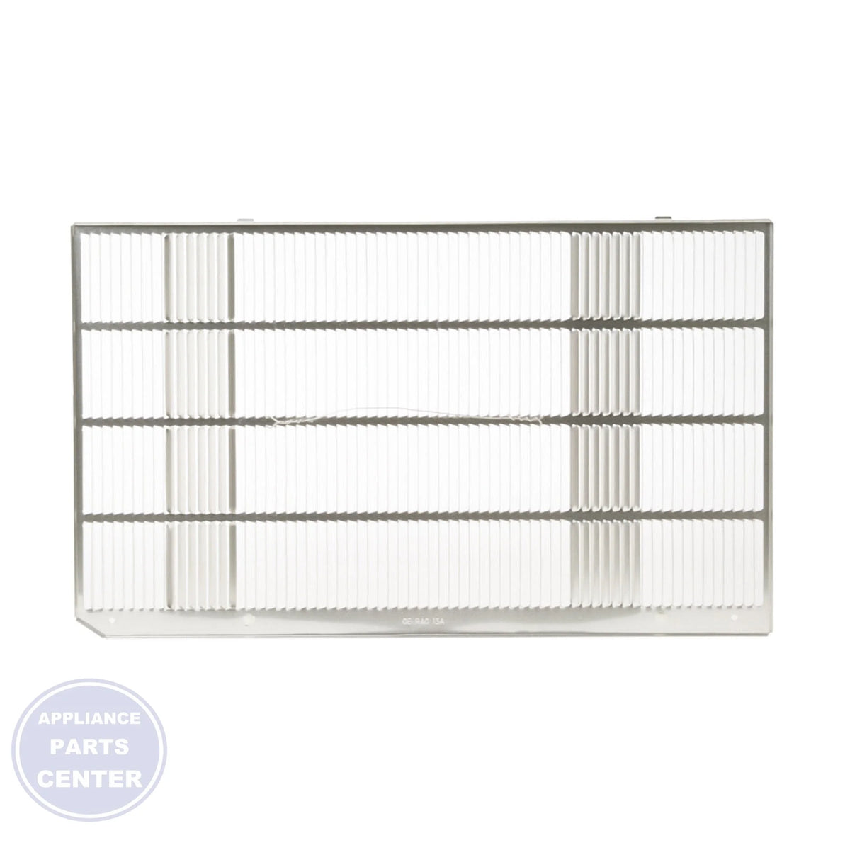 GE ALUMINUM EXTERIOR GRILLE RAG13A - Detailed view of weather-resistant features