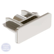 GE BEAUTY CAP WE1M1054 - Main view showing sleek design for GE Dryer models