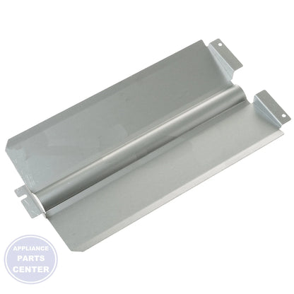 GE BROIL BURNER BAFFLE WB34X38846 - Detailed view of high-quality construction for durability