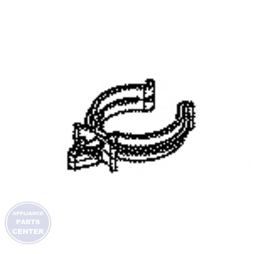GE CLIP DRAIN HOSE WH01X10604 - Main view showing secure fit for GEN models