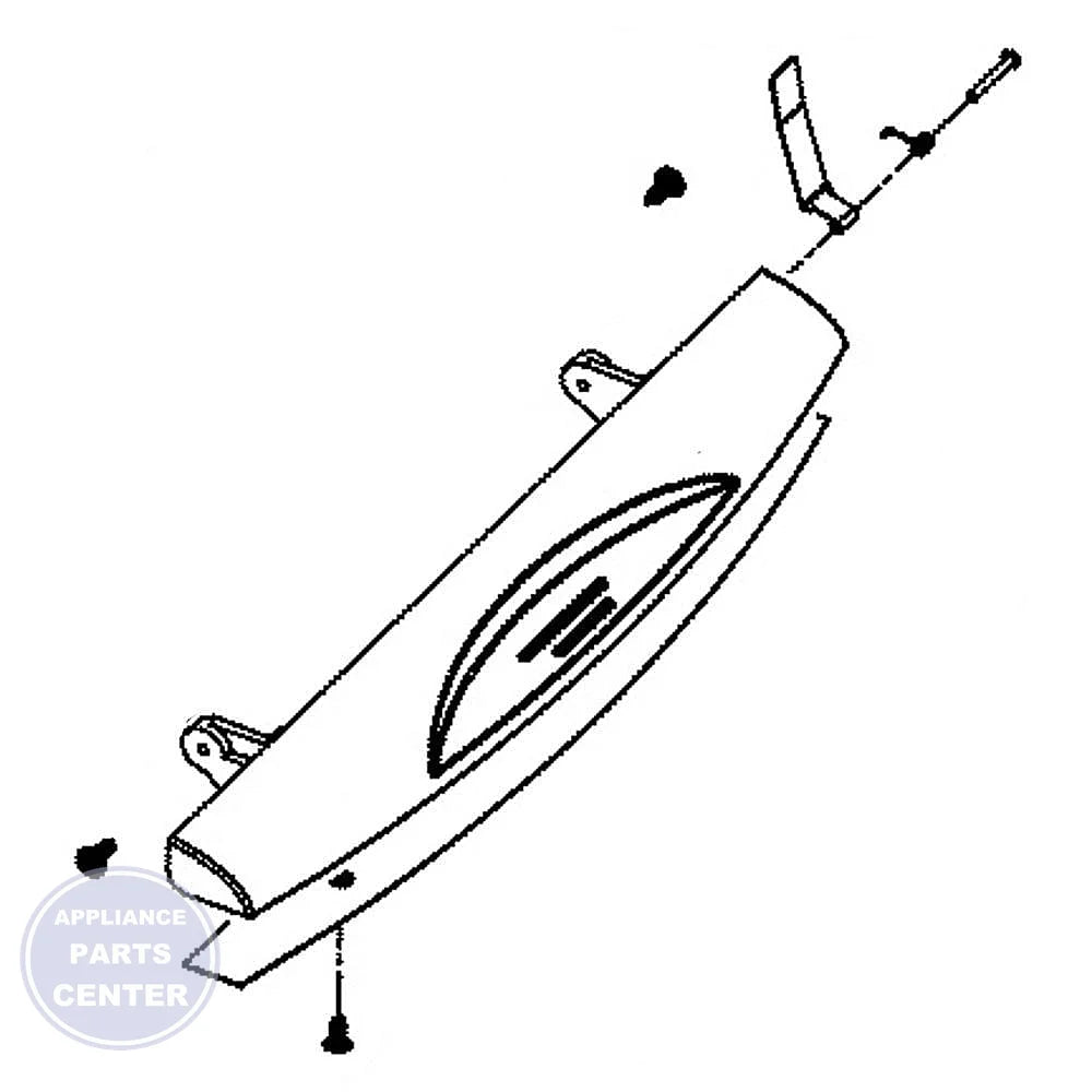 GE COMPACTOR FOOT PEDAL ASSEMBLY WC09X20229 - Main view showing durable construction for GEN Trash Compactor